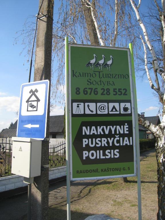 Stasio Balseviciaus Homestead Raudone Екстер'єр фото